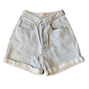 Guess Vintage High Waisted Jean Shorts